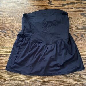 Maternity Black Women's Athletic Skirt
